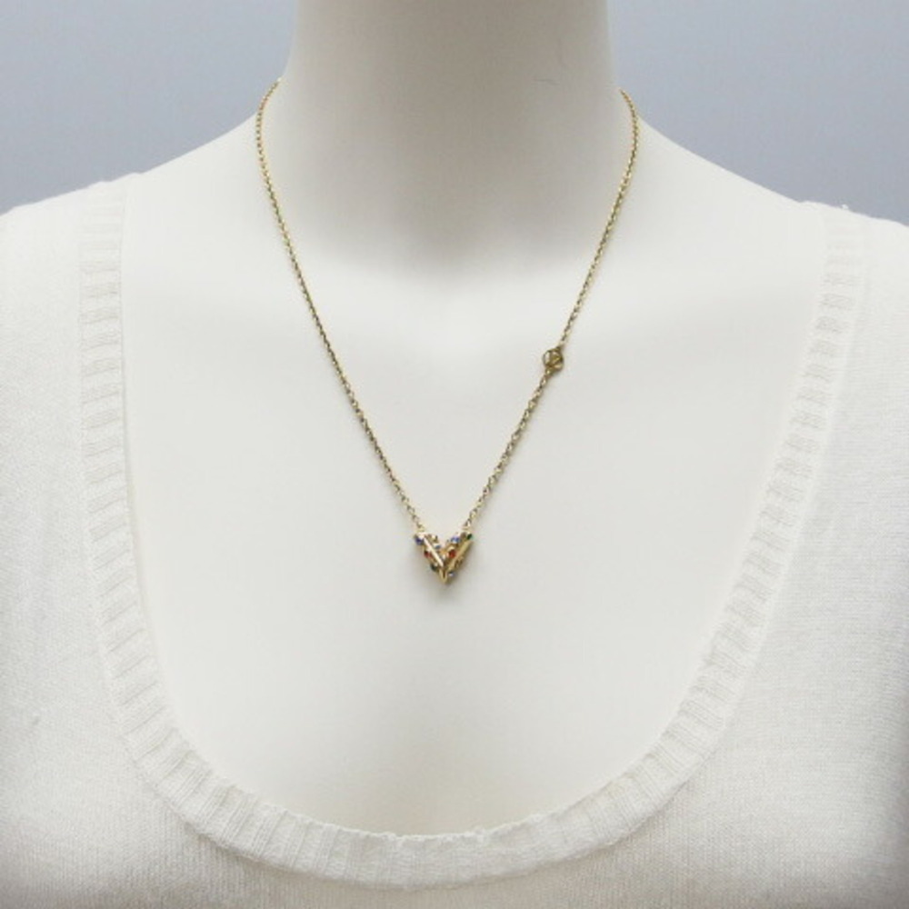 LOUIS VUITTON Gold Necklace - Picture 3 of 11